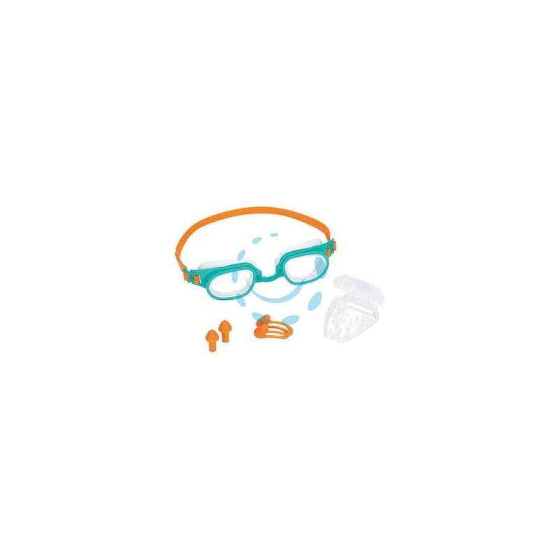SET OCCHIALI E TAPPI NASO E ORECCHIE +7 ANNI - (art.26034)