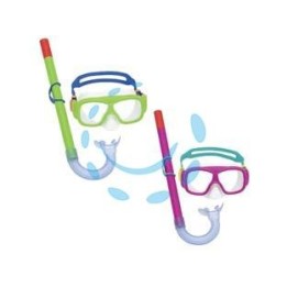 MASCHERA MARE E BOCCAGLIO SNORKELING "FREESTYLE" PER RAGAZZI +7 ANNI - (art.24035)