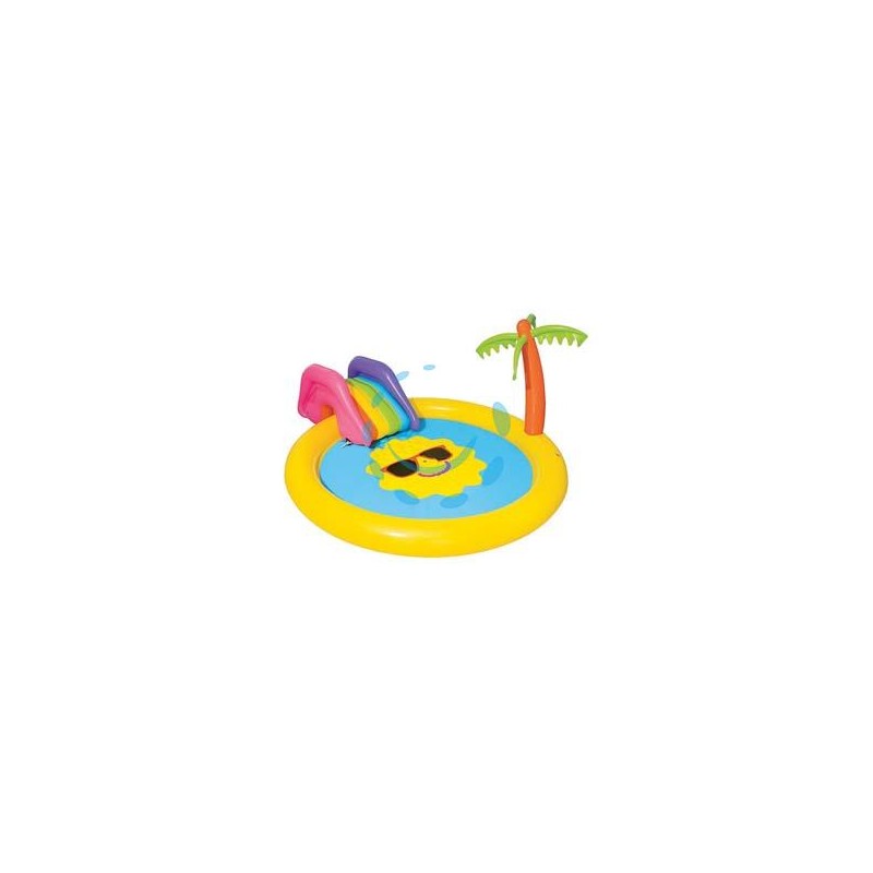 PISCINA CON GIOCHI GONFIABILE "SUNNYLAND" +2 ANNI - cm.237x201x104 - peso Kg.4,100 (art.53071)