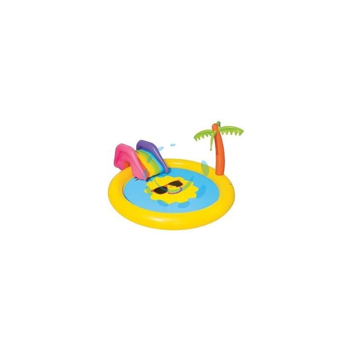 PISCINA CON GIOCHI GONFIABILE "SUNNYLAND" +2 ANNI - cm.237x201x104 - peso Kg.4,100 (art.53071)