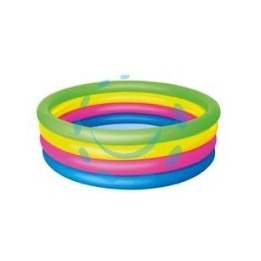 PISCINA GONFIABILE TONDA 4 ANELLI +3 ANNI - ø cm.157x46h. - Kg.2,1 (art.51117)