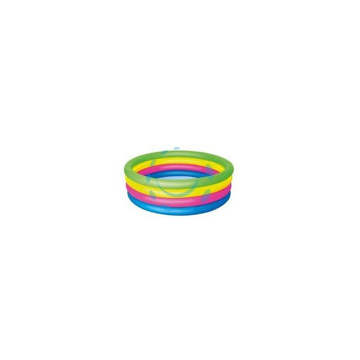 PISCINA GONFIABILE TONDA 4 ANELLI +3 ANNI - ø cm.157x46h. - Kg.2,1 (art.51117)