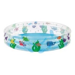 PISCINA GONFIABILE "DEEP DIVE" 3 ANELLI +2 ANNI - ø cm.152x30h. kg.1,200 - lt.282 (art.51004)