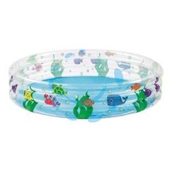 PISCINA GONFIABILE "DEEP DIVE" 3 ANELLI +2 ANNI - ø cm.152x30h. kg.1,200 - lt.282 (art.51004)