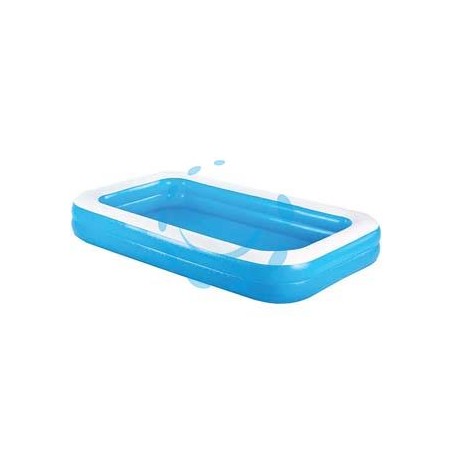  PISCINA GONFIABILE "FAMILY" RETTANGOLARE 2 ANELLI +3 ANNI - cm.305x183x46 - kg.6,55 (art.54150)