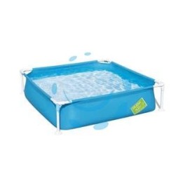 PISCINA FRAME QUADRATA CON TELAIO PORTANTE CM.122X122X30,5H. +2 ANNI - cm.122x122x30,5 peso Kg.4,2 - (art.56217)