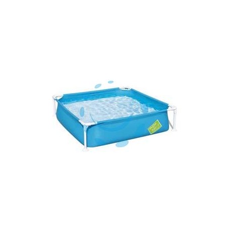 PISCINA FRAME QUADRATA CON TELAIO PORTANTE CM.122X122X30,5H. +2 ANNI - cm.122x122x30,5 peso Kg.4,2 - (art.56217)