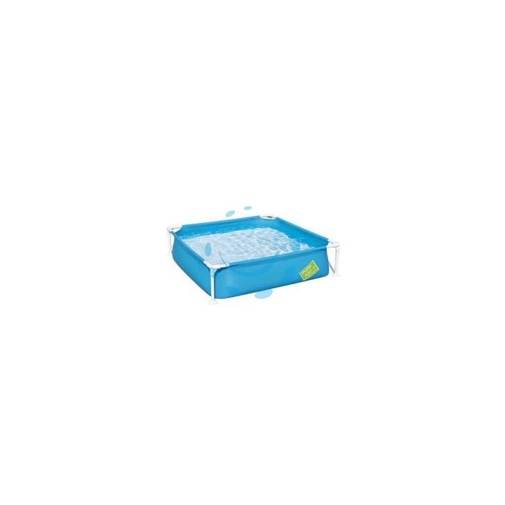 PISCINA FRAME QUADRATA CON TELAIO PORTANTE CM.122X122X30,5H. +2 ANNI - cm.122x122x30,5 peso Kg.4,2 - (art.56217)