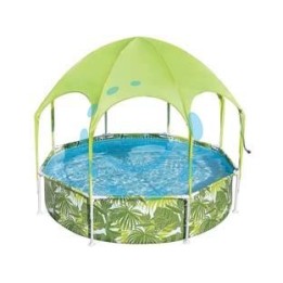 PISCINA "SPLASH-IN-SHADE" COPERTA CON PIOGGIA CM.244x51H. - kg.13,4 - lt.1.688 (art.56432)