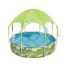 PISCINA "SPLASH-IN-SHADE" COPERTA CON PIOGGIA CM.244x51H. - kg.13,4 - lt.1.688 (art.56432)