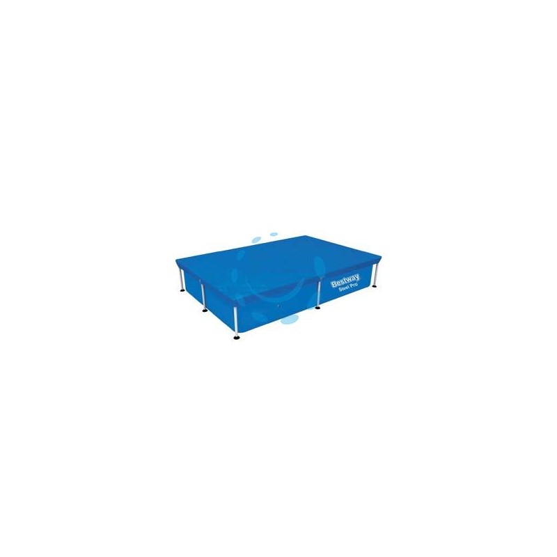 TELO DI COPERTURA PER PISCINE RETTANGOLARI FRAME - per piscine cm.300x201 (art.58106)