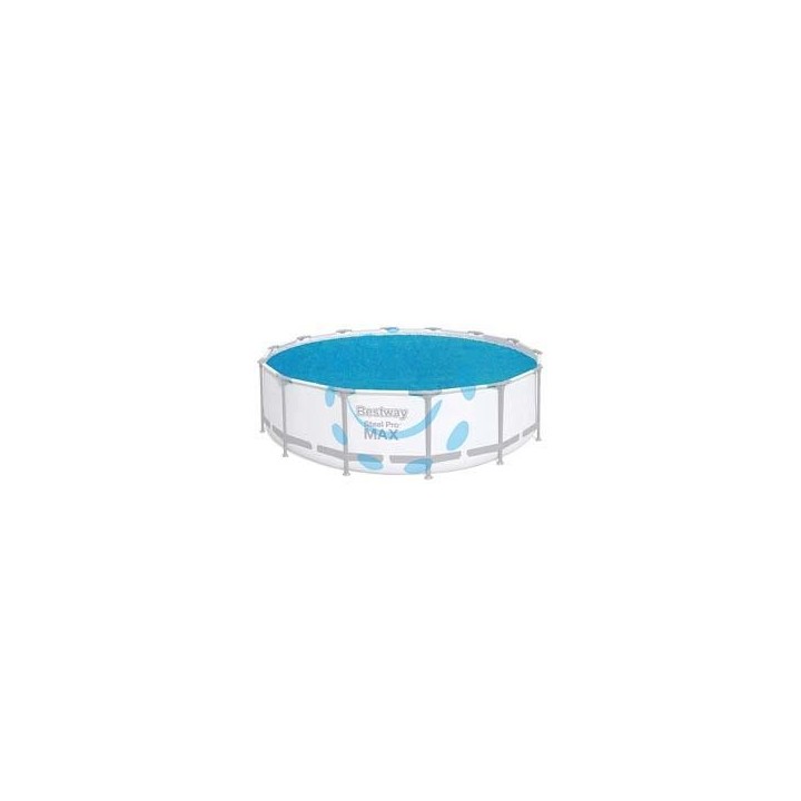  TELO TERMICO DI COPERTURA PER PISCINE TONDE "STEEL FRAME" - ø cm.350 per piscine ø cm.366 (art.58242)
