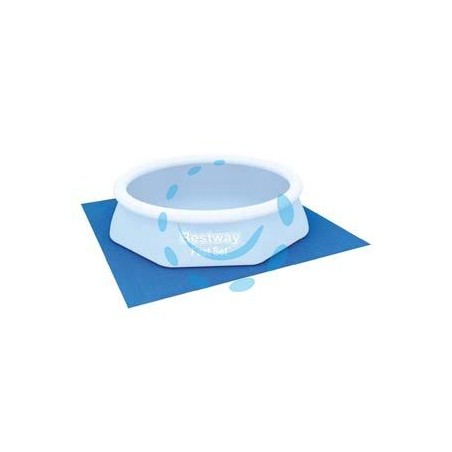 TAPPETO DI SOTTOFONDO QUADRO PER PISCINE "FAST SET" - cm.274x274, Kg.0,680 (art.58000)