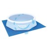 TAPPETO DI SOTTOFONDO QUADRO PER PISCINE "FAST SET" - cm.335x335, Kg.0,975 (art.58001)