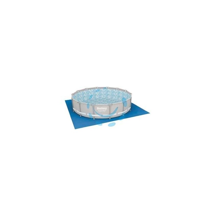 TAPPETO DI SOTTOFONDO QUADRO PER PISCINE "STEEL FRAME" - cm.396x396, Kg.1,350 (art.58002)