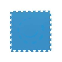 TAPPETO DI SOTTOFONDO COMPONIBILE PER PISCINE CM.50X50 BLU - in set. 9 pz. (art.58220)
