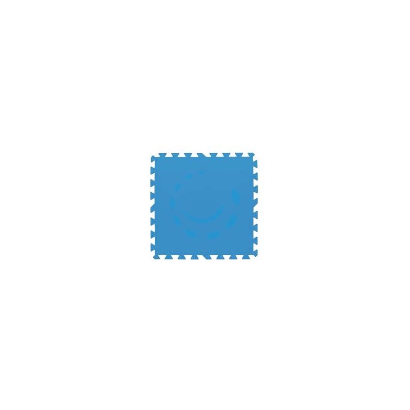 TAPPETO DI SOTTOFONDO COMPONIBILE PER PISCINE CM.50X50 BLU - in set. 9 pz. (art.58220)