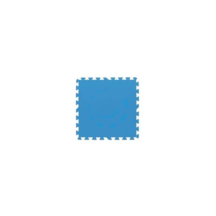 TAPPETO DI SOTTOFONDO COMPONIBILE PER PISCINE CM.50X50 BLU - in set. 9 pz. (art.58220)