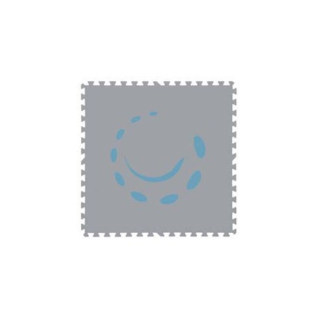 TAPPETO DI SOTTOFONDO COMPONIBILE PER PISCINE CM.79X79 GRIGIO - in set. 9 pz. (art.58636)