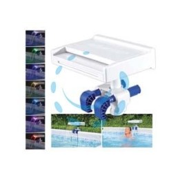CASCATA LED MULTICOLPR "FLOWCLEAR" RILASSANTE - cm.34x24x32 - (art.58619)