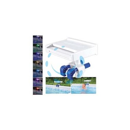 CASCATA LED MULTICOLPR "FLOWCLEAR" RILASSANTE - cm.34x24x32 - (art.58619)