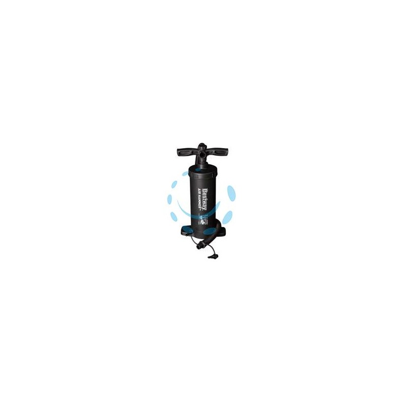 POMPA DI GONFIAGGIO/SGONFIAGGIO MANUALE "AIR HAMMER" - cm.37h. - 2800 cc - peso gr.820 (art.62086)
