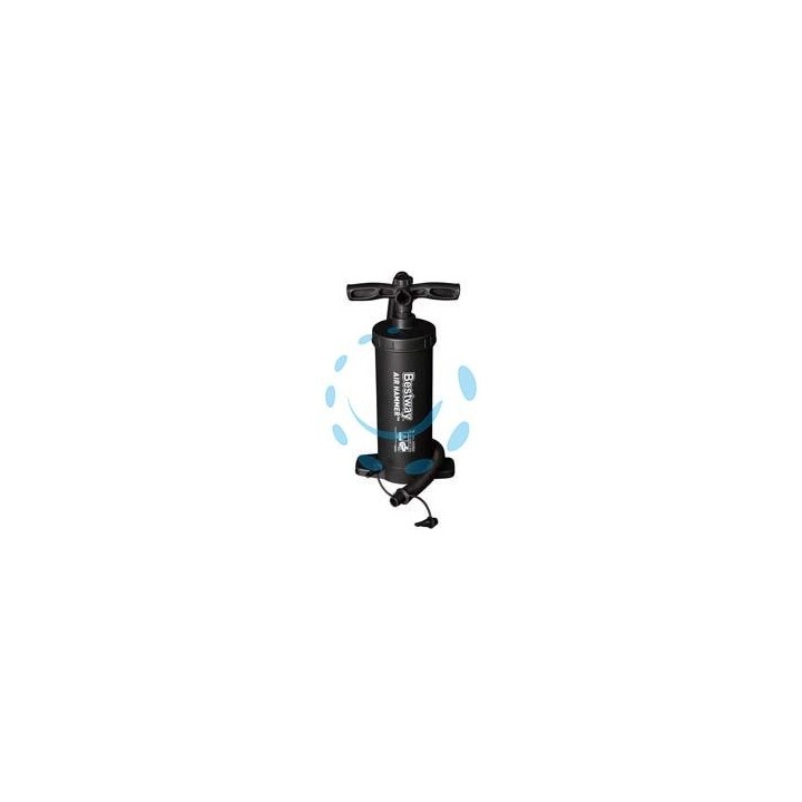 POMPA DI GONFIAGGIO/SGONFIAGGIO MANUALE "AIR HAMMER" - cm.48h. - 3500 cc - peso gr.1025 (art.62030) 
