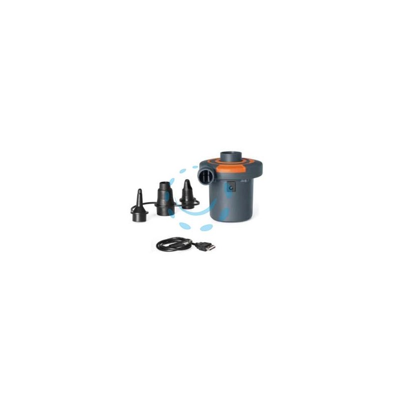 POMPA PER GONFIAGGIO "SIDEWINDER" ELETTRICA RICARICABILE 4,8V USB - gr.378 (art.62155)