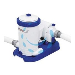 POMPA 58391 CON FILTRO A CARTUCCIA PORTATA 9.463 LITRI - per piscine fino a 62000 lt.