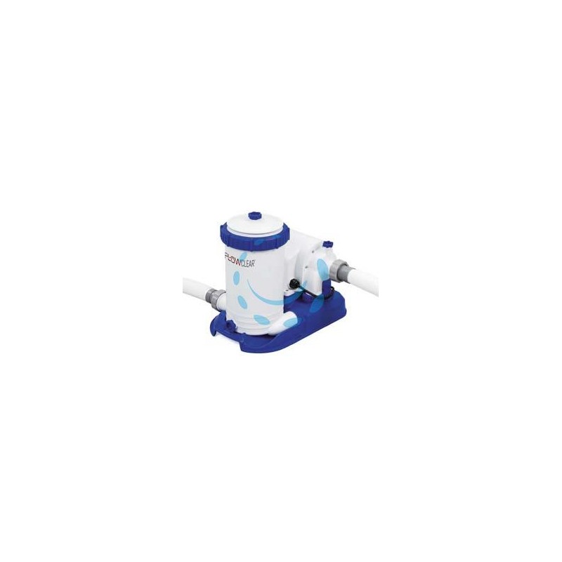 POMPA 58391 CON FILTRO A CARTUCCIA PORTATA 9.463 LITRI - per piscine fino a 62000 lt.