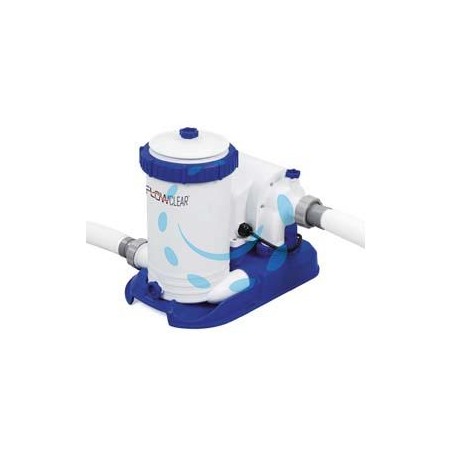 POMPA 58391 CON FILTRO A CARTUCCIA PORTATA 9.463 LITRI - per piscine fino a 62000 lt.
