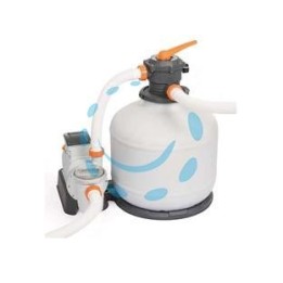 POMPA CON FILTRO A SABBIA 58486 "FLOWCLEAR" PORTATA 11.355 LITRI - per piscine fino a 66.600 lt.
