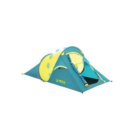 TENDA DA CAMPEGGIO "COOL QUICK2 POP UP" 2 POSTI - cm.220x120x90h. - peso kg.1,42 (art.68097)
