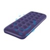 MATERASSO GONFIABILE FLOCCATO SINGOLO - cm.185x76x22h. - peso Kg.2 (art.67000)