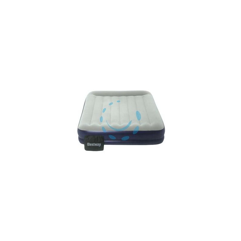 MATERASSO GONF. AIRBED TRITECH QUEEN GRIGIO MATRIM. POMPA EL. INTEGR. - cm.203x152x36 - kg. 7,300 (art.671BU)
