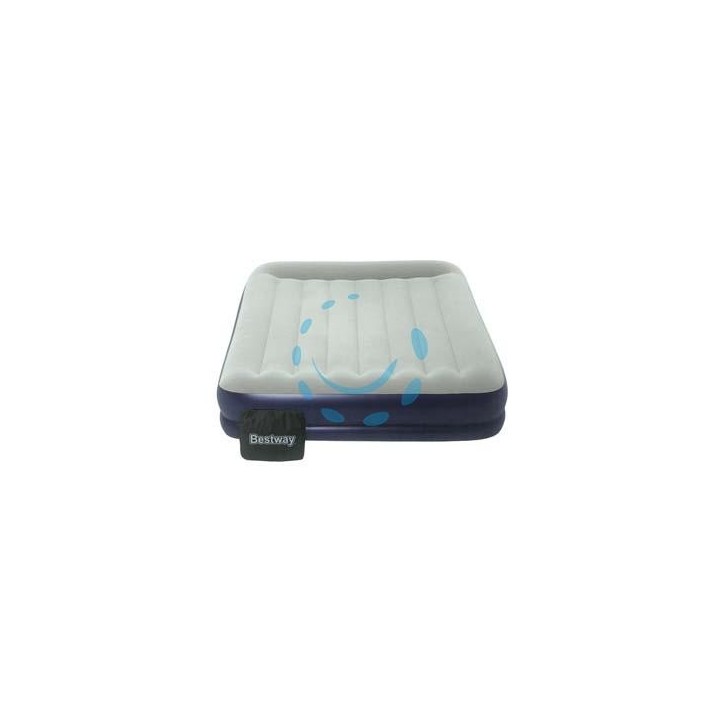 MATERASSO GONF. AIRBED TRITECH QUEEN GRIGIO MATRIM. POMPA EL. INTEGR. - cm.203x152x36 - kg. 7,300 (art.671BU)