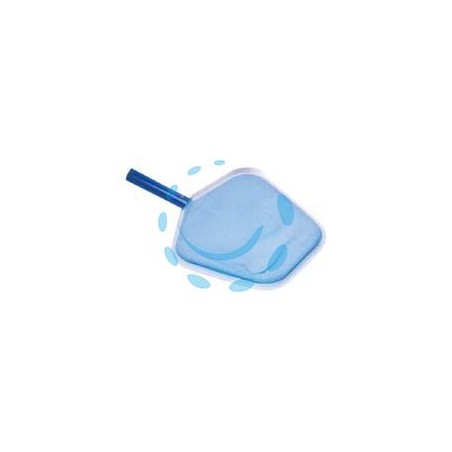 RETINO PIATTO DA SUPERFICIE IN ALLUMINIO SENZA MANICO PER PISCINE - cm.34x35/49