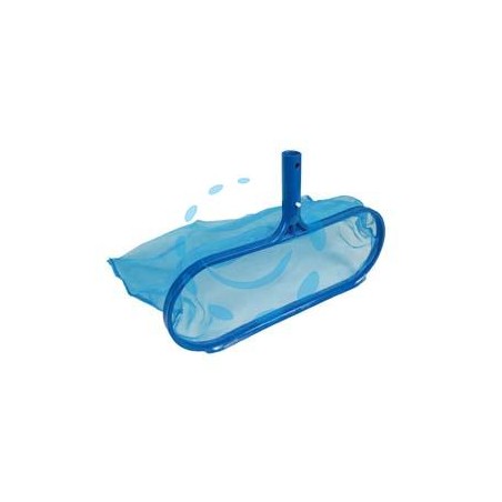 RETINO DI FONDO IN PLASTICA SENZA MANICO PER PISCINA - cm.42x17