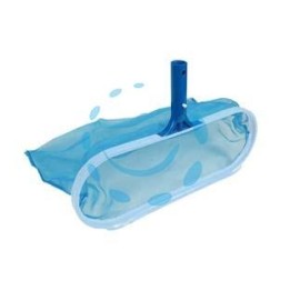 RETINO DI FONDO IN ALLUMINIO SENZA MANICO PER PISCINE - cm.46x20