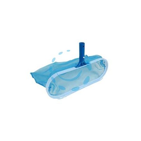 RETINO DI FONDO IN ALLUMINIO SENZA MANICO PER PISCINE - cm.46x20