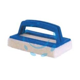 SPUGNA LAVASCIUGA SPAZZOLA TAMPONE PER PISCINE - cm.14x9x7h.