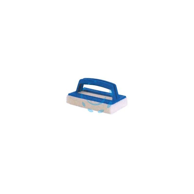SPUGNA LAVASCIUGA SPAZZOLA TAMPONE PER PISCINE - cm.14x9x7h.