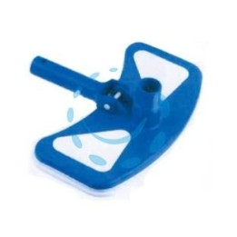 SPAZZOLA ASPIRANTE "DELUXE" GIREVOLE SENZA MANICO PER PISCINE - cm.29x13