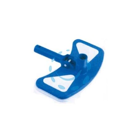 SPAZZOLA ASPIRANTE "DELUXE" GIREVOLE SENZA MANICO PER PISCINE - cm.29x13