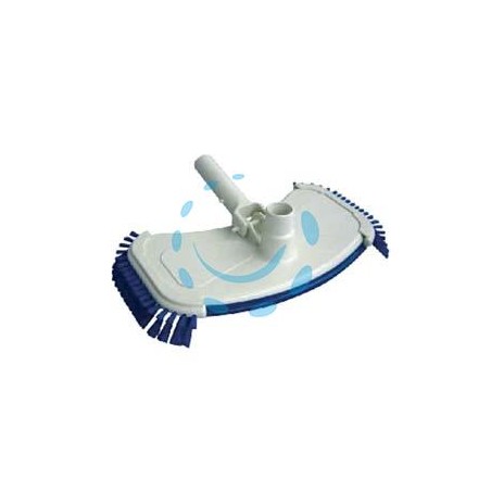SPAZZOLA ASPIRANTE "BRUSH" GIREVOLE SENZA MANICO PER PISCINE - cm.36x19
