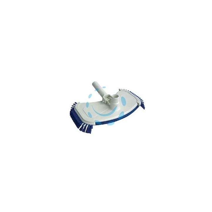SPAZZOLA ASPIRANTE "BRUSH" GIREVOLE SENZA MANICO PER PISCINE - cm.36x19
