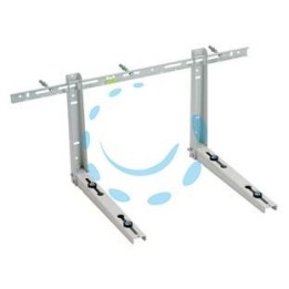 STAFFA PER CLIMATIZZATORI PORTATA KG.80 - cm.45x38x80 - portata kg.80