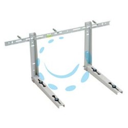 STAFFA PER CLIMATIZZATORI PORTATA KG.80 - cm.45x38x80 - portata kg.80