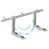 STAFFA PER CLIMATIZZATORI PORTATA KG.150 - cm.50x36x80 - portata kg.150