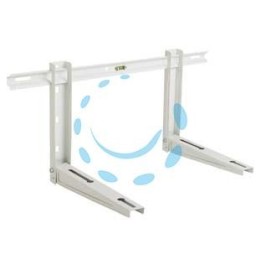 MENSOLA DOPPIA CON TRAVERSA KLIMA KLIK 420 PER CLIMATIZZATORI - cm.78x42x40h.